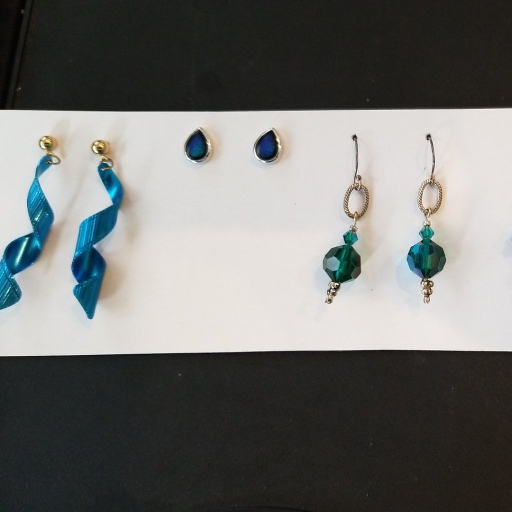 Lot of Blue Style Earrings